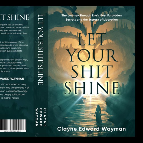 Book Cover design for "Let Your Shit Shine"