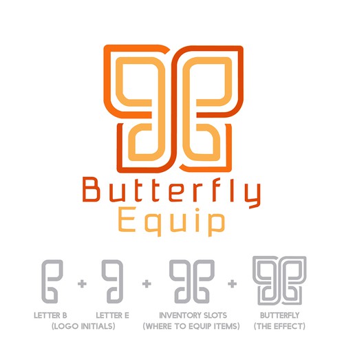 Logo Concept for Butterfly Equip