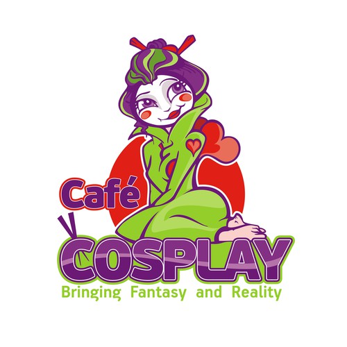 Cafe Cosplay needs a new logo and business card