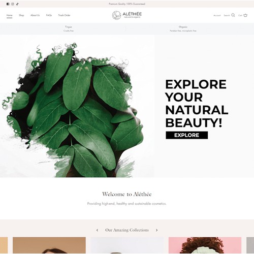 Shopify Skin Care Store