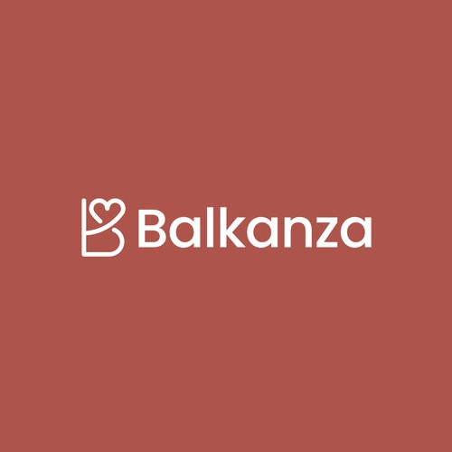 Modern and minimalist logo for dating app