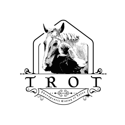 Design a creative and unique logo for a Therapeutic Horseback Riding Program based in Tulsa, OK