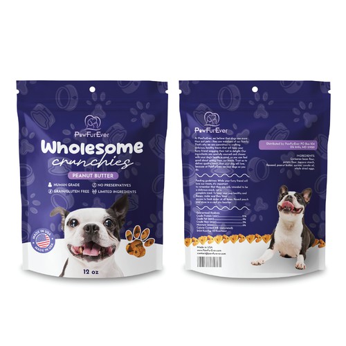 Dog Treats Pouch Packaging