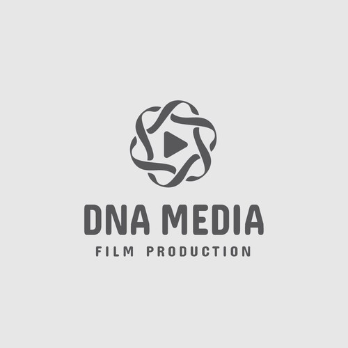 DNA MEDIA - logo design