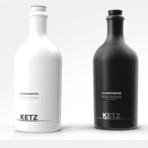KETS Spirits bottle design