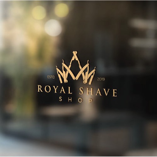 Luxury Logo Concept for Barbershop or Shaving Business