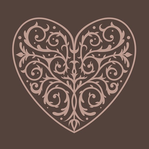 Vintage Heart Design