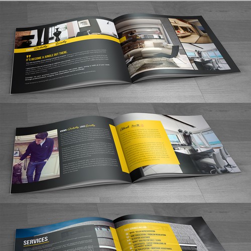 CHIC REAL ESTATE BROCHRE MAGAZINE