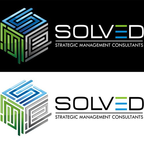 Create the next logo for Solved. Strategic Management Consultants