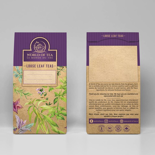 World of tea- Loose Leaf Teas