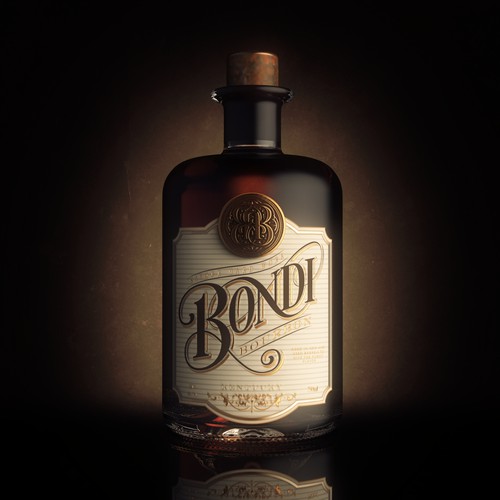 Bourbon Label Design