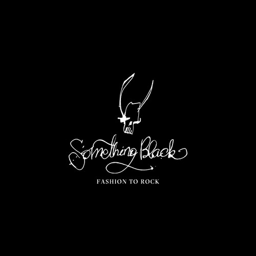 Hand-drawn logo for a fashion label.