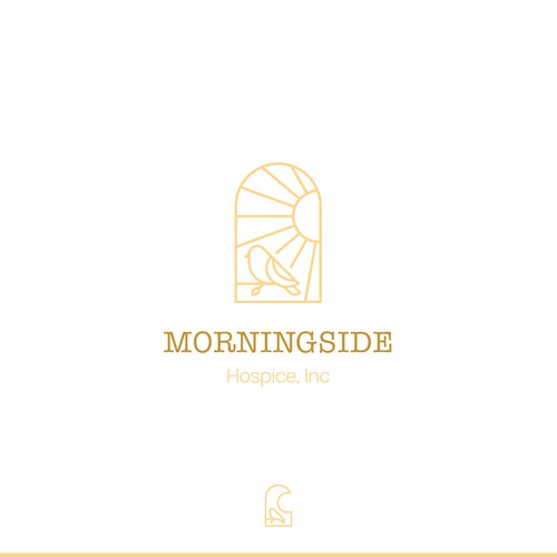 Soft inviting logo for in-house health care provider