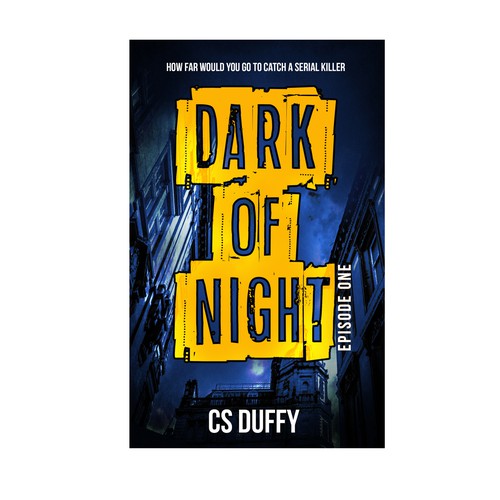 Thriller book cover