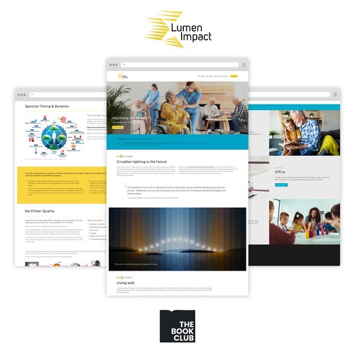 Squarespace Website for Lumen Impact