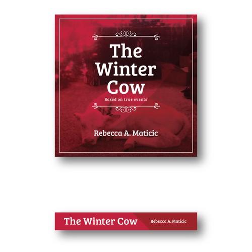 Book Cover Design - "The Winter Cow"