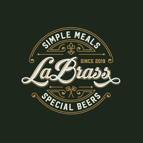 The logo for a brasserie.