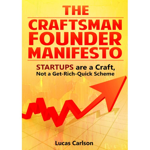 Create a book cover for Manifesto that changes the way people build companies