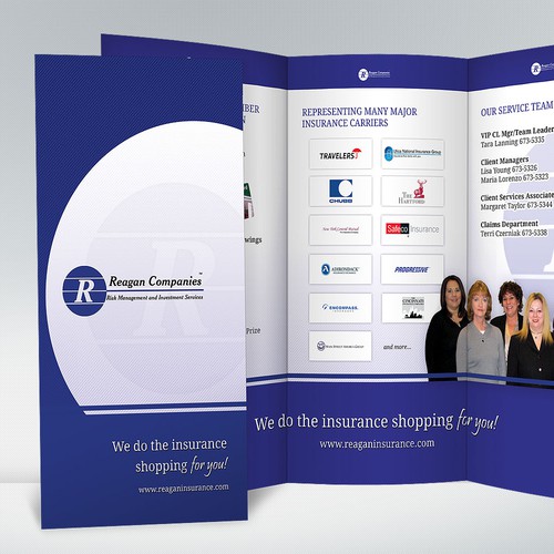 Reagan Companies - new tri-fold brochure design