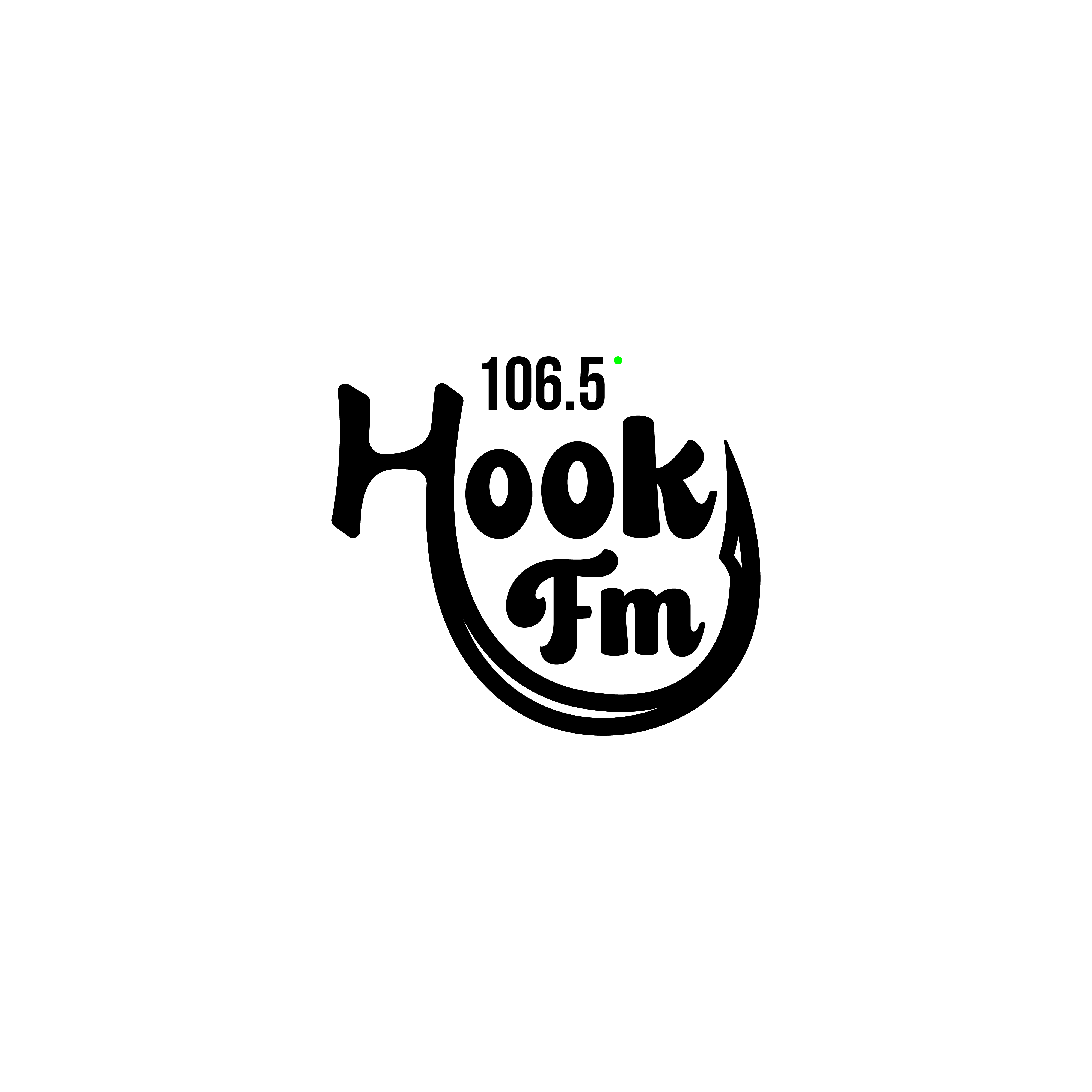 Hook FM Logo - RADIO like it's NEVER been done before