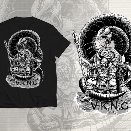 Tshirt Mythologie Nordique Viking