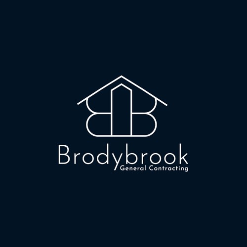 Modern minimal logo concept for Brodybrook 