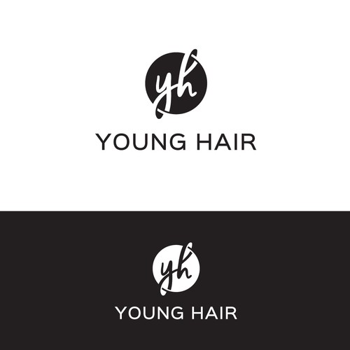 Outstanding logo for a new hair product range for women