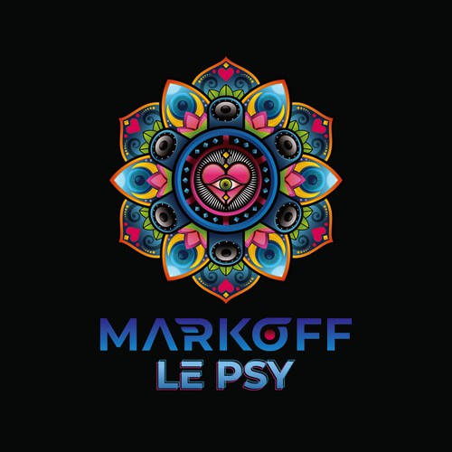 Markoff Le PsY Logo concept for music entertainment