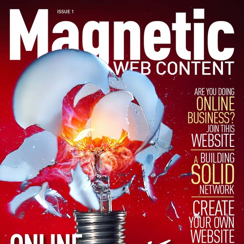 magazine cover for Magnetic Web Content