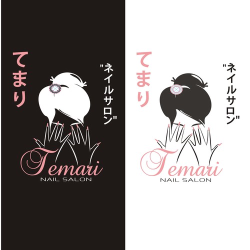 Logo for Nail salon in japan