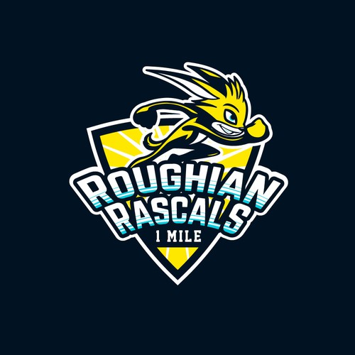 Logo design for Roughian Rascals kids obstacles race