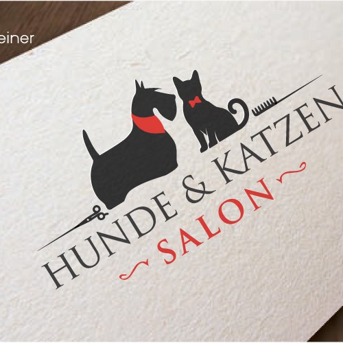 Bold logo for Pet Grooming