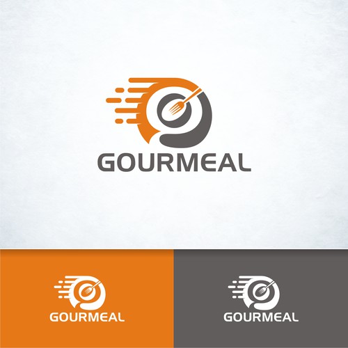 Creative logo design for Gourmeal 