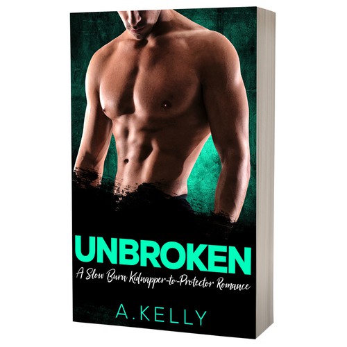 Book cover design - Unbroken by author A. Kelly