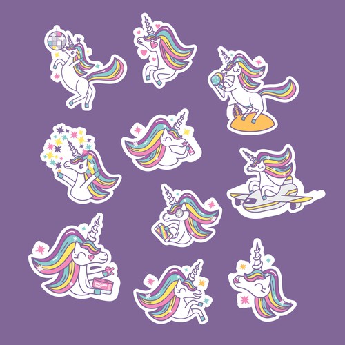 Unicorn Sticker Pack