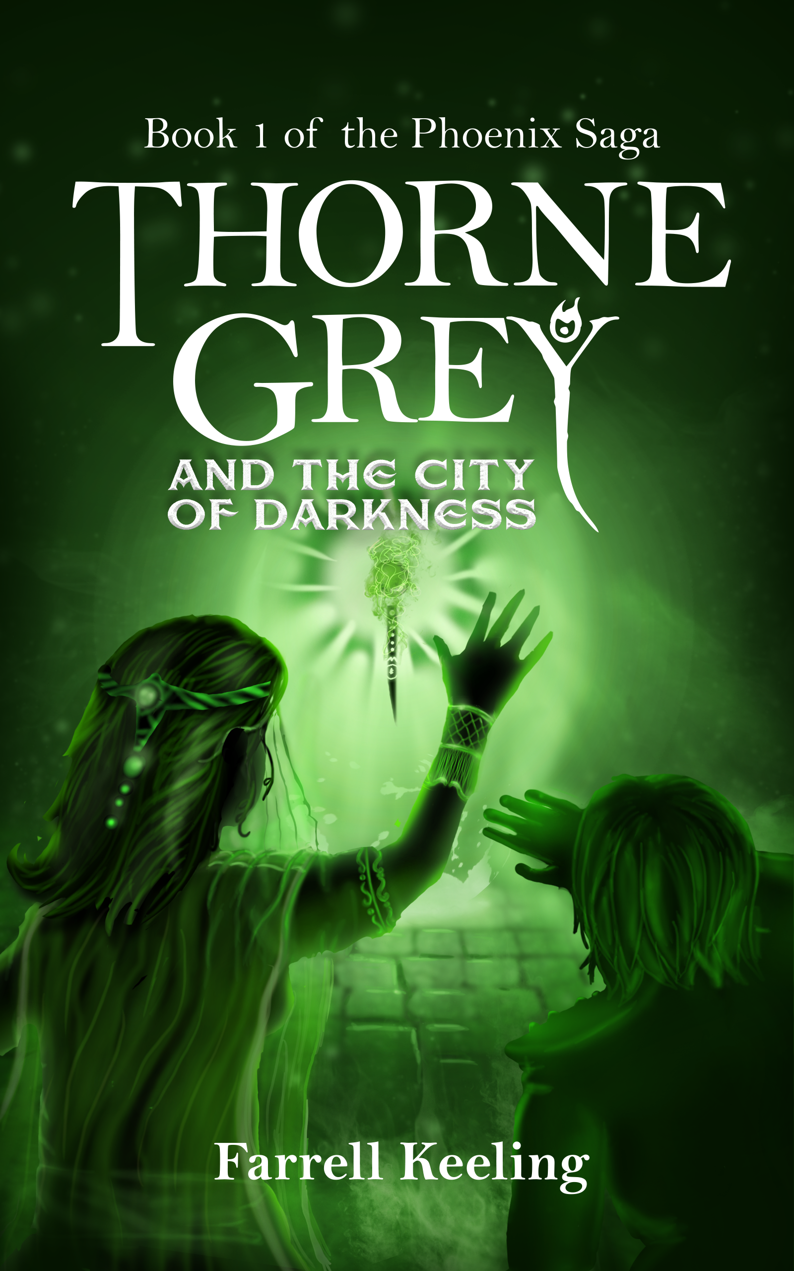 Thorne Grey and the City of Darkness - Design a front cover for up and coming fantasy epic e-book