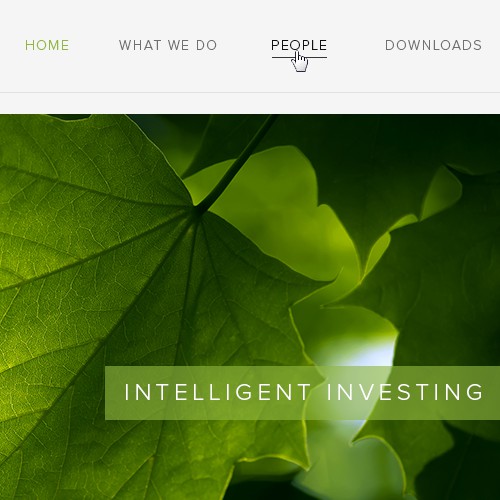 New website design wanted for Investworx
