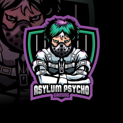 Asylum Psycho Gaming mascot