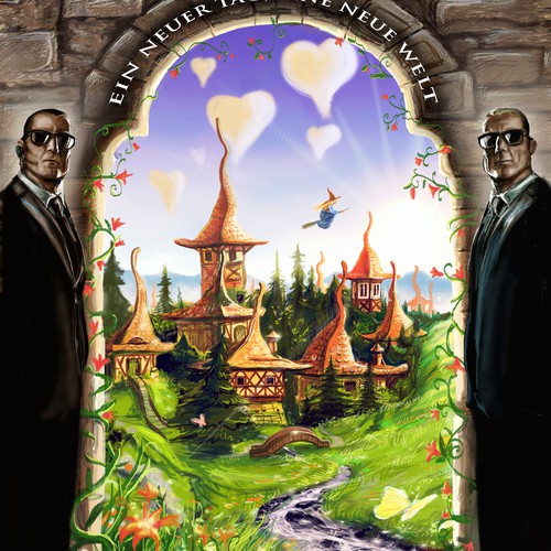 Front Cover for a German Fantasy Teen/Young Adult E-Book
