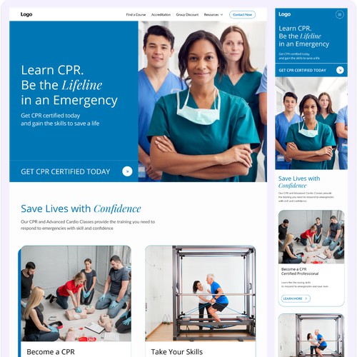 CPR Training Website