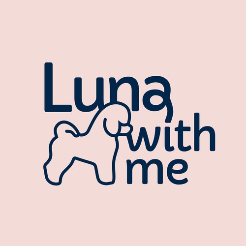 'Luna with me' logo
