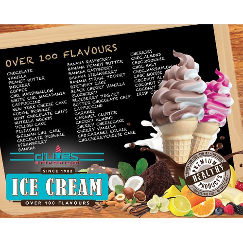 List of Ice Cream Flavors in Style