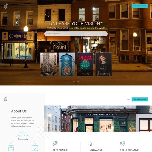 Website Design for Brand store