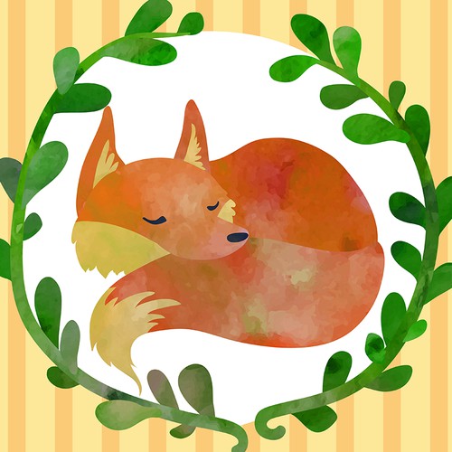 Little sleeping fox