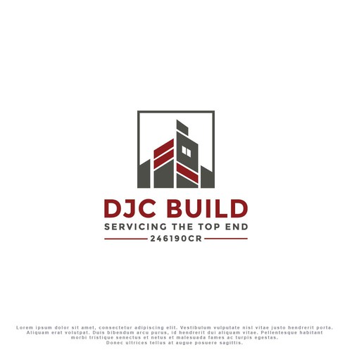 Logo concept for construction