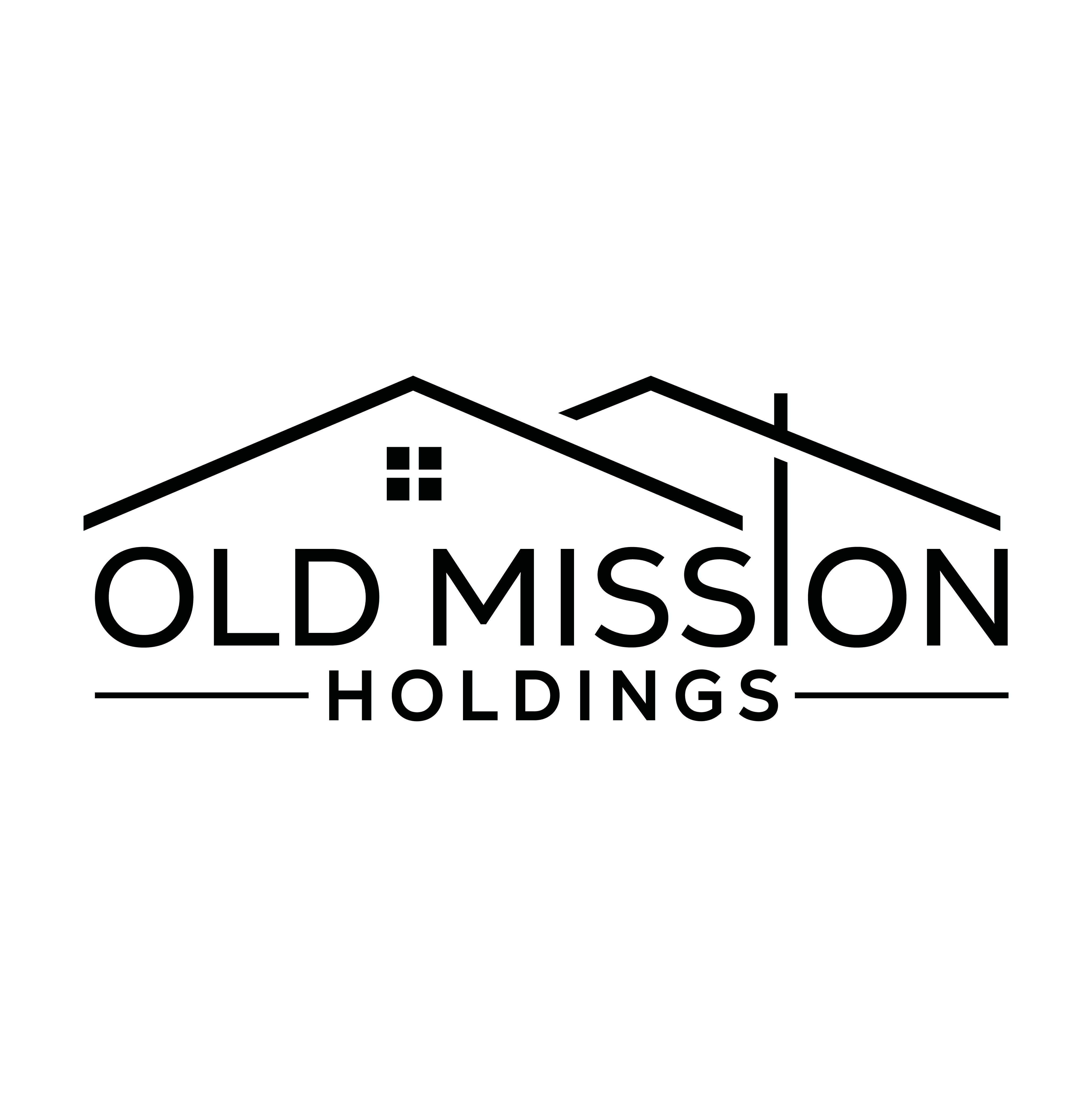 Company logo for construction company building residential homes in Northern Michigan