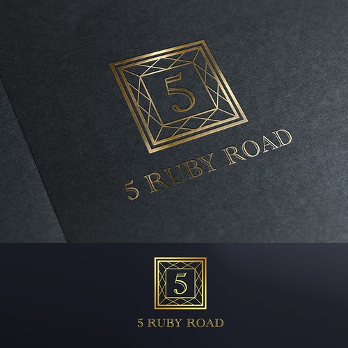 5RubyRoad Logo for Interior Design Company