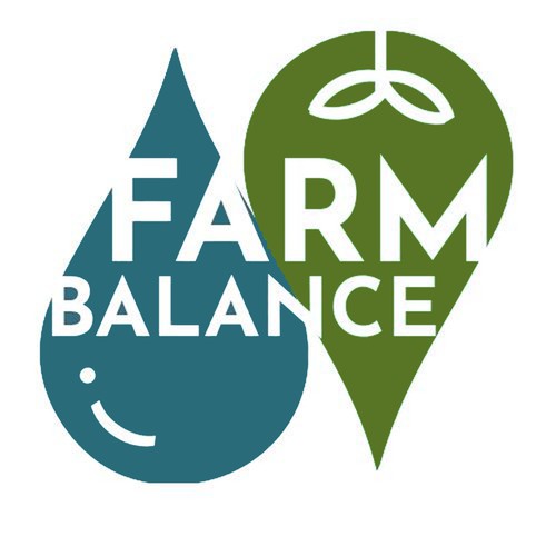 Logo concept for farm balance