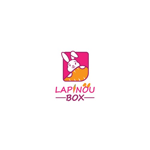 lapinouu box logo concept