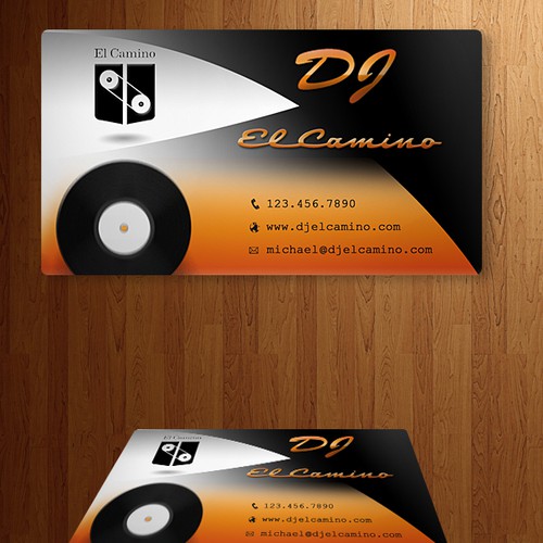 Help DJ El Camino with a New Business Card